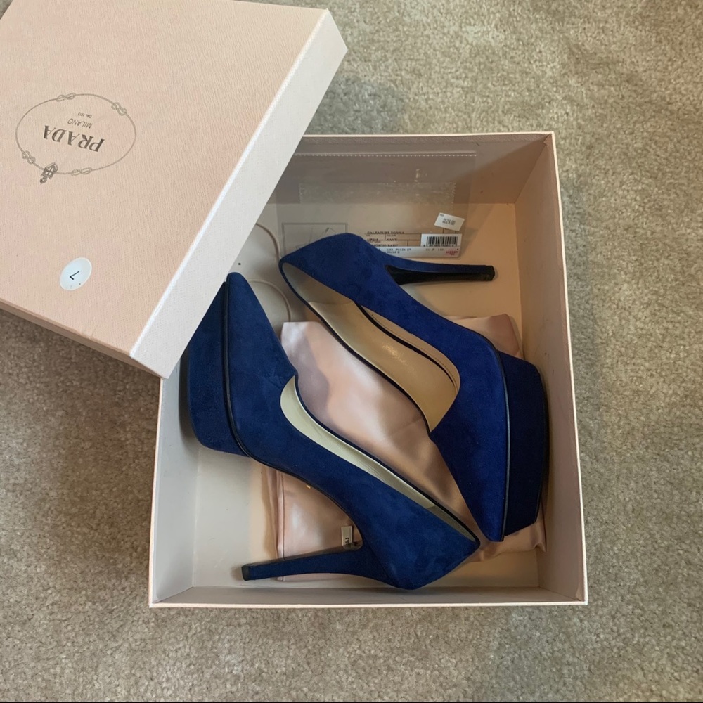 Prada platform high heel